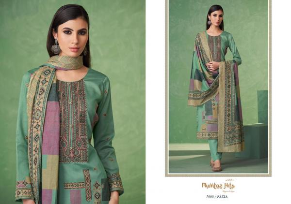 Mumtaz Fazia Stylish Jam Satin Designer Dress Material Collection